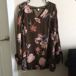 Francesca’s floral dress